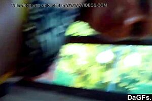 dagfs - this saucy teen 18+ just loves outdoor sex play