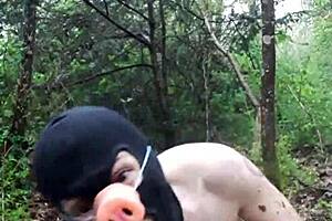 outdoor forest session for slave