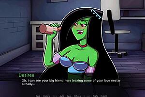 Danny phantom feels intense emotions during genie handjob in amity park