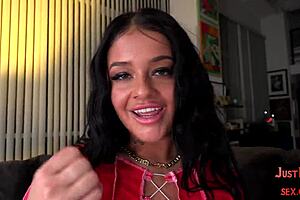 Busty tattooed and pierced pov babe sucks and rides bf with dirty talk and close-ups