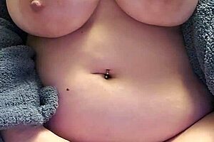 Big Girl Cums Hard Alone!