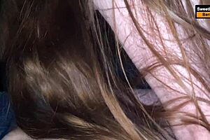 Beautiful stepsister loves giving blowjobs