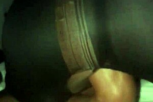 Watch This Ebony Babe Fist And Jerk That Big Black Cock!