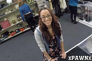 WATCH her FUCK the BROKER wildly!