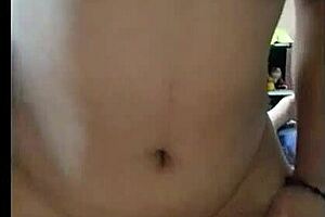 the latina wife tells her lover to fuck her cowgirl style quickly before her husband arrives for an orgasm