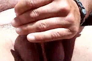 enjoying nature outdoors with some self-pleasure 😊