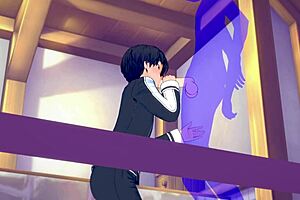 Sword art online yaoi kirito gets blowjob cumshot in mouth japanese asian manga anime game porn gay