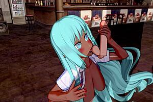 3D Hentai Big Ass Big Tits Sex with Squirting and Cum