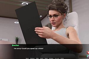 Choosing cartoon porn game Pregnant redhead MILF gets surprised by cravings