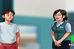 Mexican Beauty Receives Creampie In Summertime Saga Hentai Scene