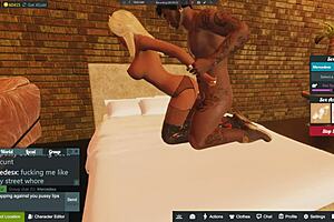 Mercedes Fucks Mechanic with Monster Cock