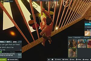 Mercedes Fucks Mechanic with Monster Cock