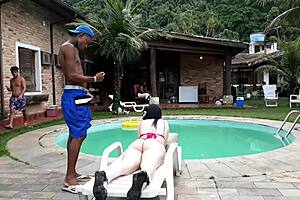 Latina Amateur With Big Ass And Natural Tits Enjoys Interracial Encounter