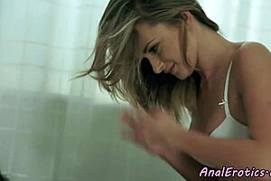 petite eurobabe assfucked in cowgirl pose