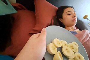 Wife Squirts And Gets Facial Cum From Nurse After Surgery