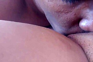 licking that delicious latina ebony pussy so good