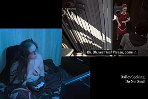 naked alan wake playthrough part 4 with big natural tits