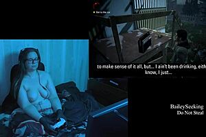 naked alan wake playthrough part 4 with big natural tits