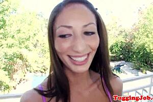 Real Babe Wanking Cock In Sixtynine Pose