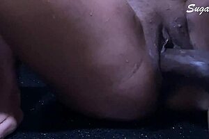 My Pussy Can't Stop Dripping From Big Black Cock!