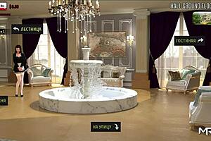 Girl in Fashion Business Wants Spanking in Anime Game