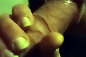 Mature woman sucks dick in the dark, hiding from husband