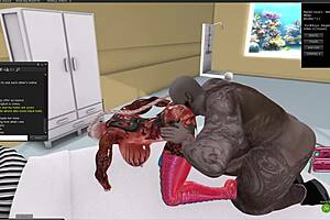 Black Bull Addict Craves Monster Cock Creampie Deepthroat