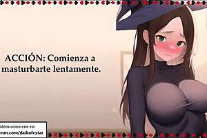 Shy Witch Loves Intense Anal Roleplay And Jerk Off Instructions In Spanish