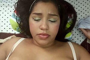 First Time Experience With Brunette Beauty