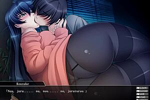 Taimanin Asagi 3 Handjob Game with Black Characters