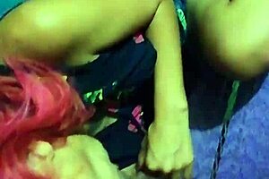 i'm giving a blowjob and playing in the hammock, oh shit