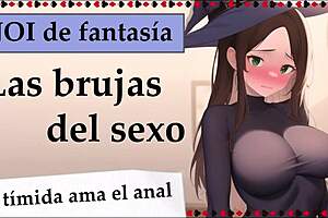 Shy Witch Loves Intense Anal Roleplay And Jerk Off Instructions In Spanish
