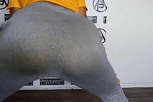 in the playhouse, she's dancing and shaking her ass before getting bent over for doggystyle