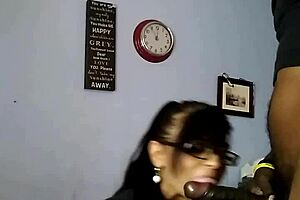 Gator Sucks Cock In Black Blowjob!