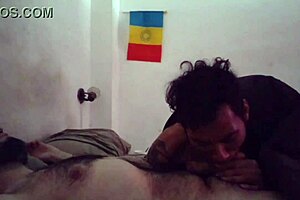 I Gived a Good Morning Blowjob to That Hairy Guy, But It Was So Intense.