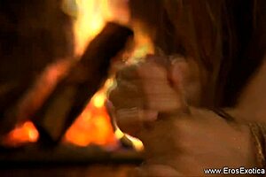 Push your mouth deeper for swallow facial