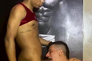 Raphael Lyon Fills Mouth with Milk in Cruising Spot RJ