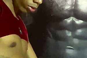 Raphael Lyon Fills Mouth with Milk in Cruising Spot RJ