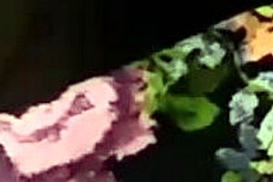 Ebony Girl Rides White Guy Hard