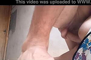 she couldn't take it in her ass, so i fisted her pussy