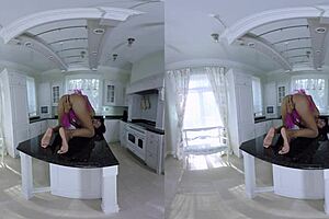 vrpornjack com - chocolate candy girl spreads for you in virtualreality