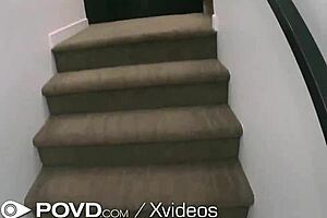 povd creampie pov fuck with blonde car pooling slut