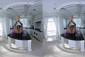 vrpornjack com - chocolate candy girl spreads for you in virtualreality