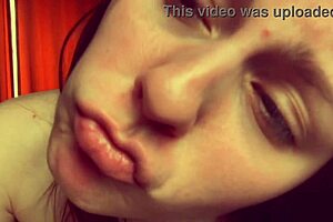 young beautiful wife greets you at home, her tight pussy aching for passionate sex to celebrate your promotion