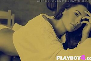 Cute Redhead Model Shae Snow Posed In Lingerie Before Perfect Striptease