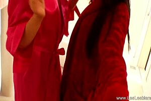 Blonde Milf Licks Friend