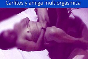 An intense orgasm is caused by hardcore anal sex