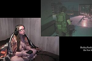 Naked Resident Evil 3 Playthrough! Part 7 With Big Ass Action!