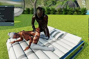 i'm addicted to this handsome black bull's monster cock