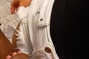 smashing that russian pussy in doggystyle threesome 😈